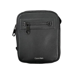 Calvin Klein Sleek Black Shoulder Bag with Contrasting Details - Cross Body Bags