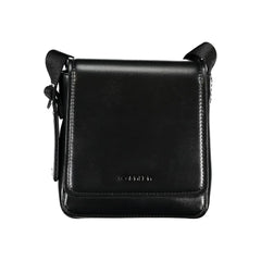 Calvin Klein Sleek Black Shoulder Bag with Logo Detail - Cross Body Bags