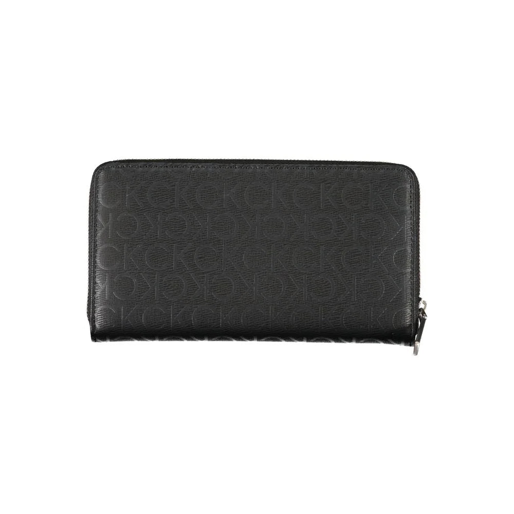 Calvin Klein Sleek Designer Three-Compartment Wallet - Wallets