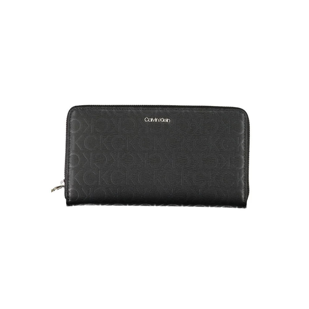 Calvin Klein Sleek Designer Three-Compartment Wallet - Wallets