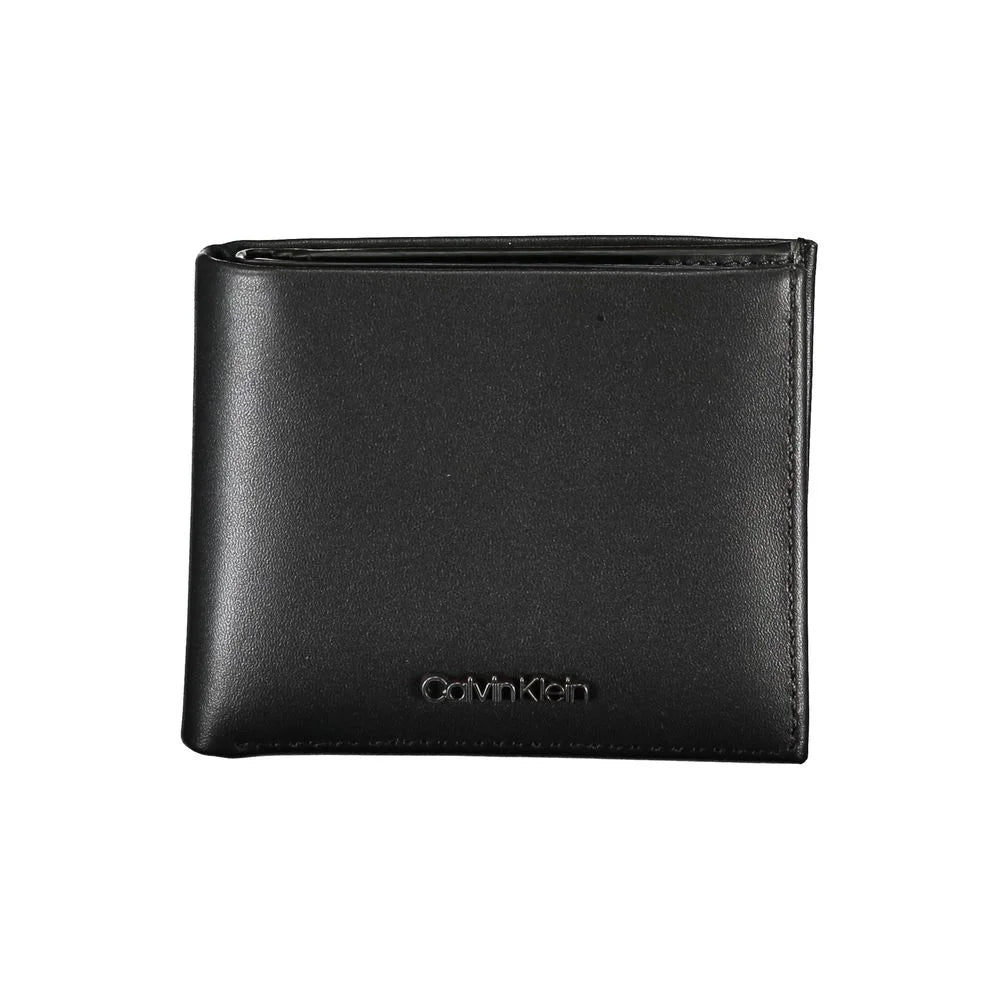 Calvin Klein Sleek Leather Bi-Fold Wallet with RFID Block - Wallets