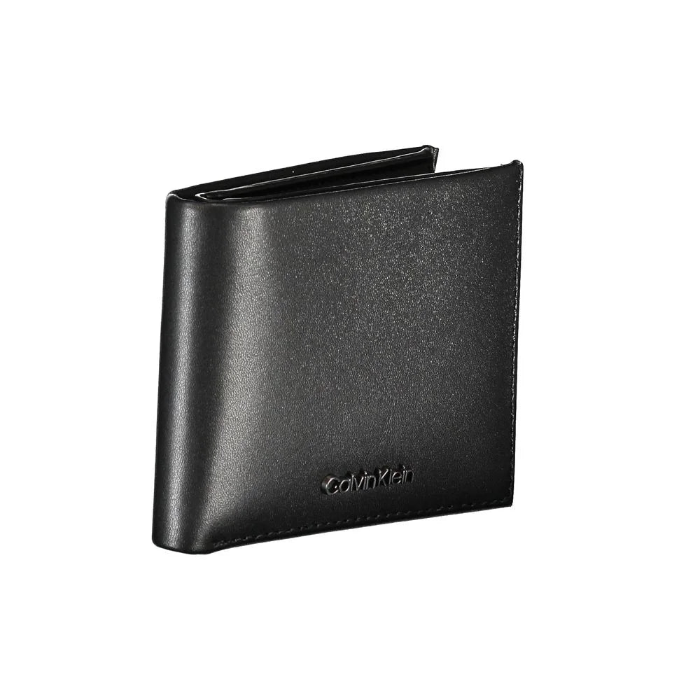 Calvin Klein Sleek Leather Bi-Fold Wallet with RFID Block - Wallets