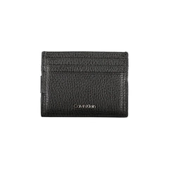 Calvin Klein Sleek Leather Card Holder with Money Clip - Card Cases