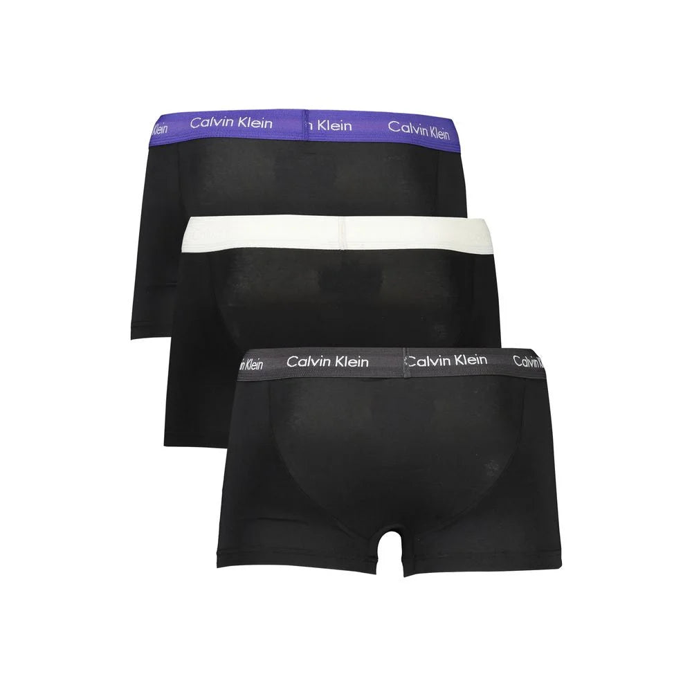 Calvin Klein Sleek Tri-Pack Elastic Waist Boxers - S - Boxer Briefs