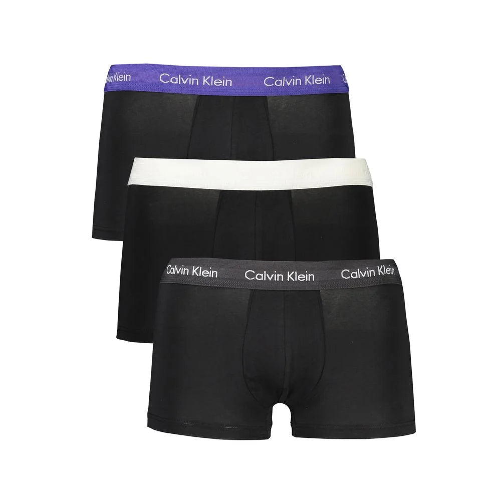 Calvin Klein Sleek Tri-Pack Elastic Waist Boxers - S - Boxer Briefs