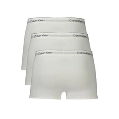 Calvin Klein White Cotton Men Boxer Short - XXL - Boxer Shorts