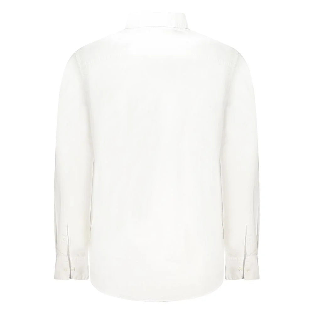 Calvin Klein White Cotton Men Shirt - S - Shirts