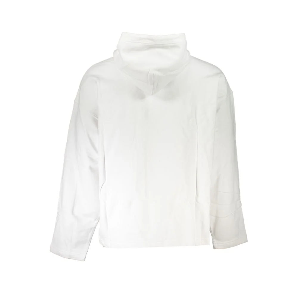 Calvin Klein White Cotton Men Sweater