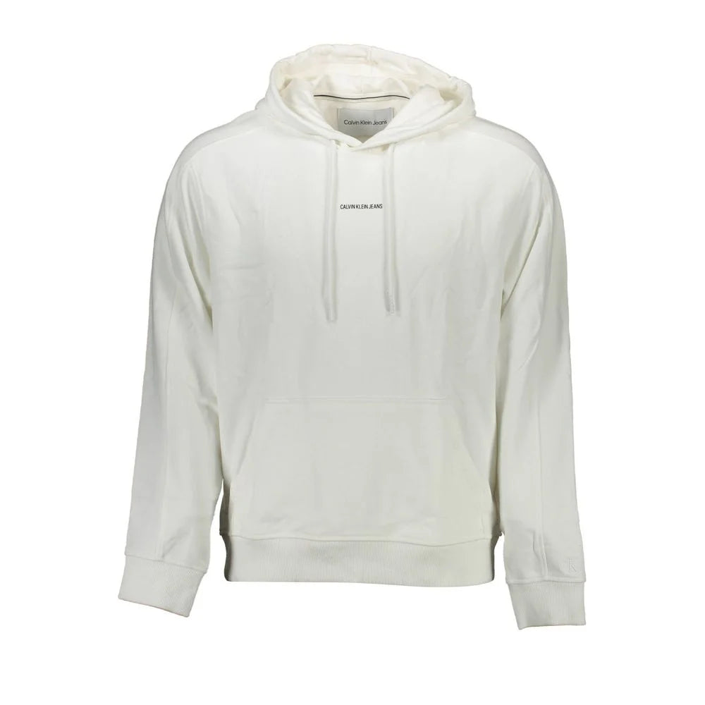 Calvin Klein White Cotton Men Sweater - Hoodies