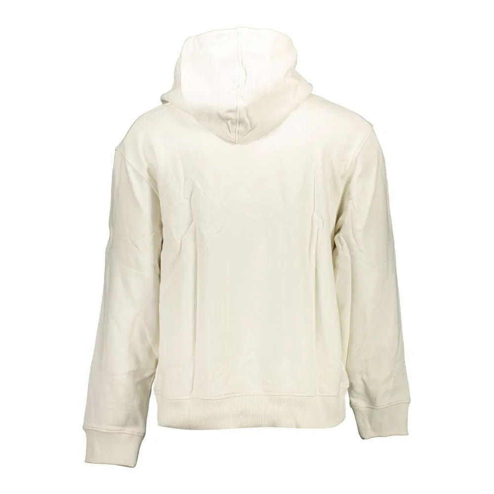 Calvin Klein White Cotton Men Sweater - Hoodies