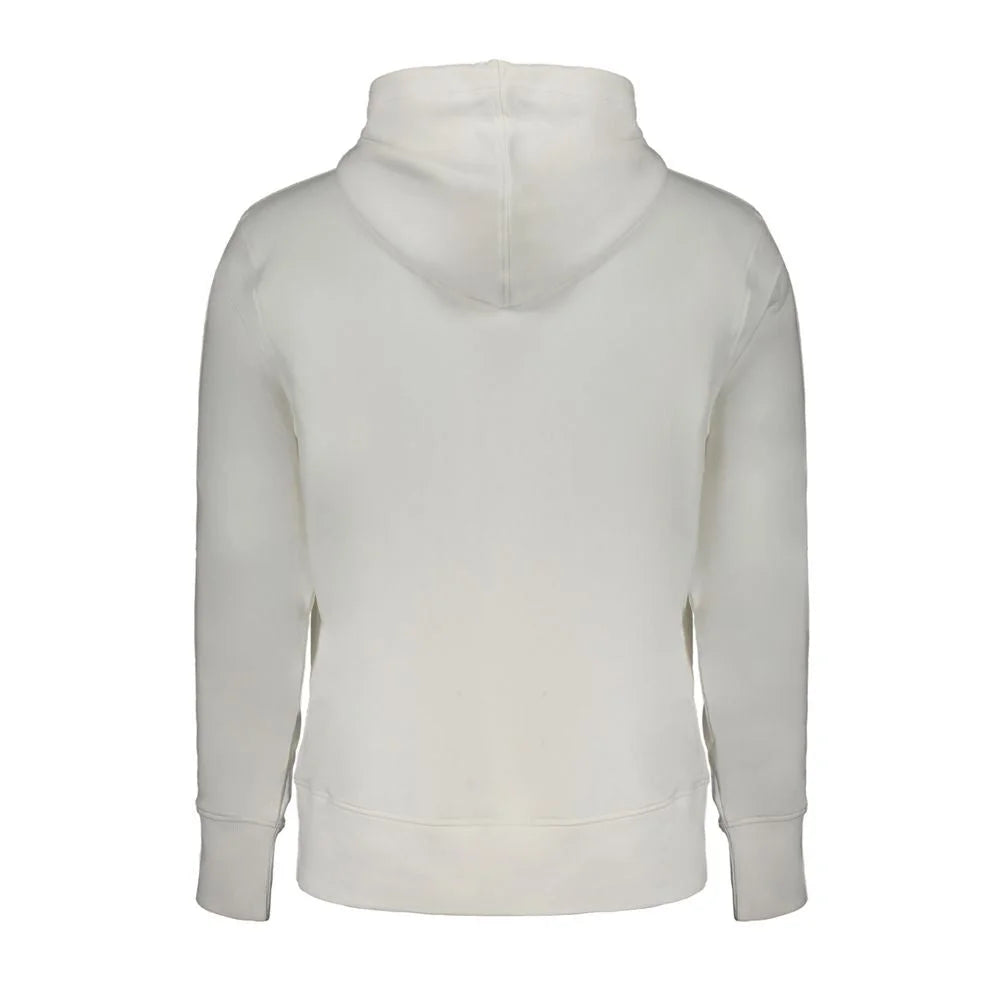 Calvin Klein White Cotton Men Sweater - Hoodies