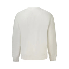 Calvin Klein White Cotton Men Sweater - Sweaters