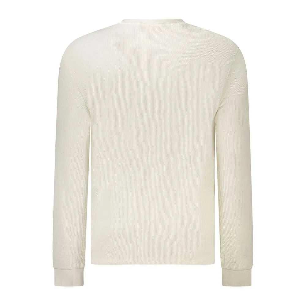 Calvin Klein White Cotton Men Sweater - Sweaters