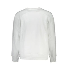 Calvin Klein White Cotton Men Sweater - Sweatshirts