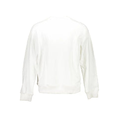 Calvin Klein White Cotton Men Sweater - Sweatshirts