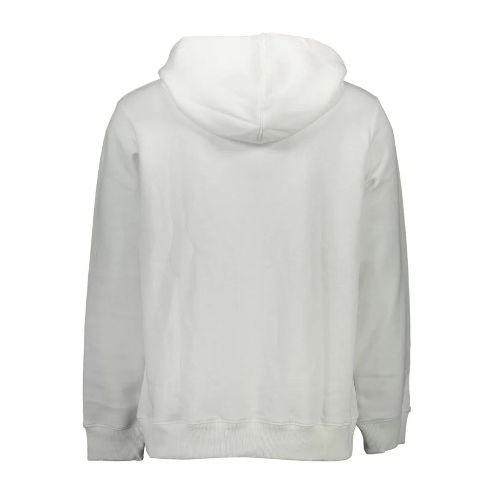 Calvin Klein White Cotton Men Sweater - XL - Hoodies