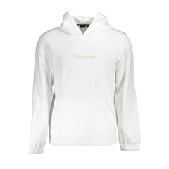 Calvin Klein White Cotton Men Sweater - XL - Sweatshirts