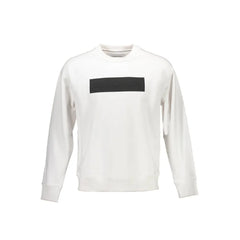 Calvin Klein White Cotton Men Sweater - XL - Sweatshirts