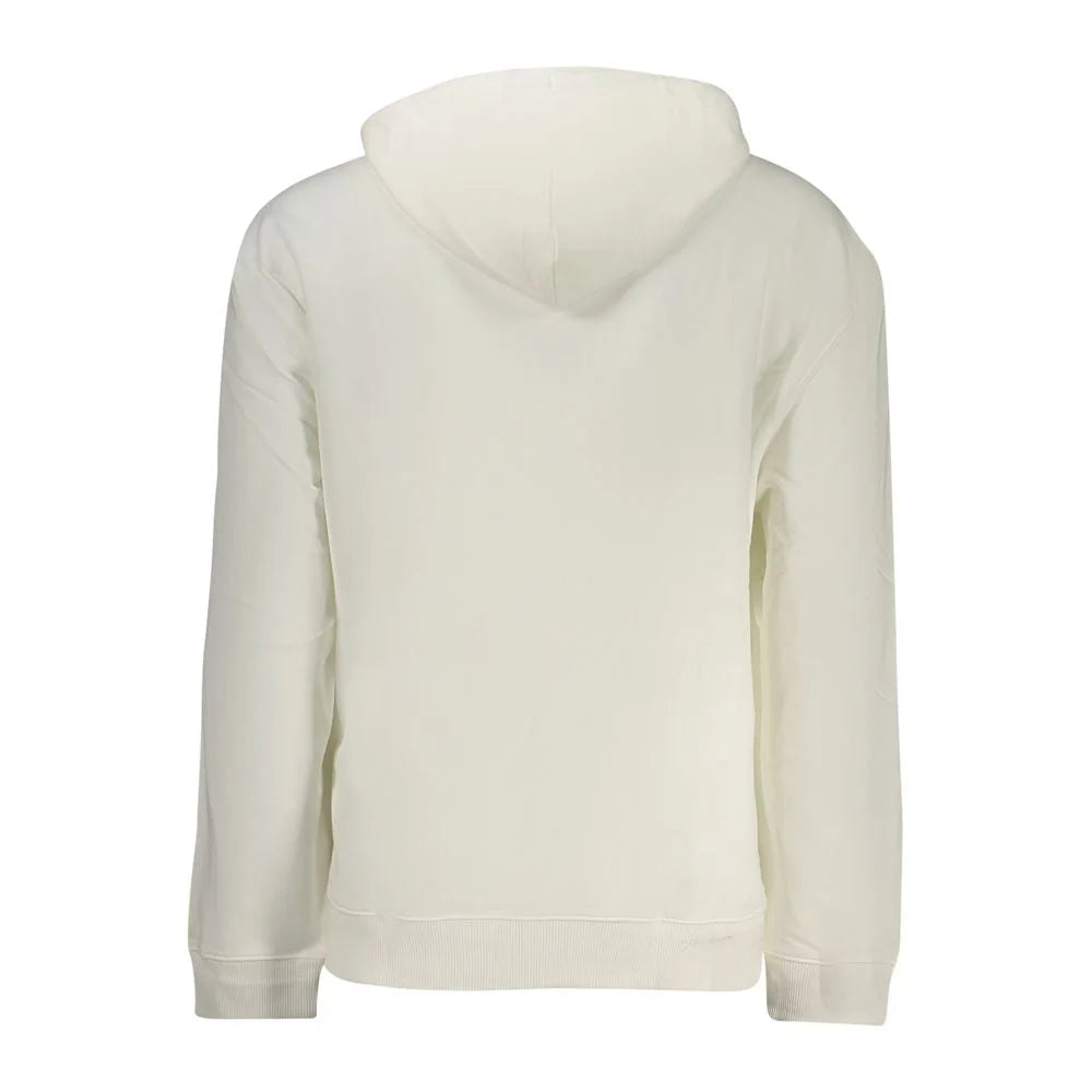 Calvin Klein White Cotton Men Sweater - XXL