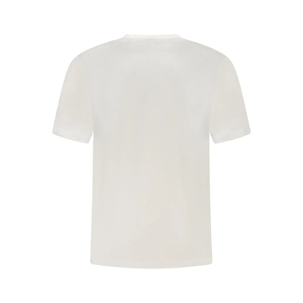 Calvin Klein White Cotton Men T-Shirt - T-Shirts