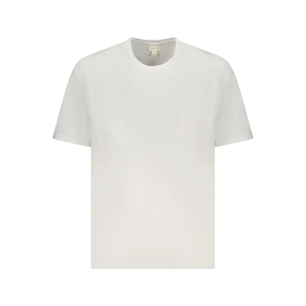 Calvin Klein White Cotton Men T-Shirt - XXL - T-Shirts