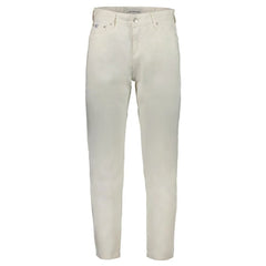 Calvin Klein White Cotton Men’s Jeans