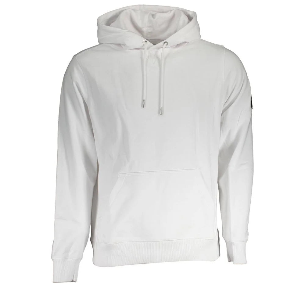 Calvin Klein White Cotton Men’s Sweater - Hoodies