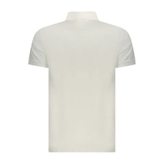 Calvin Klein White Cotton Polo Shirt