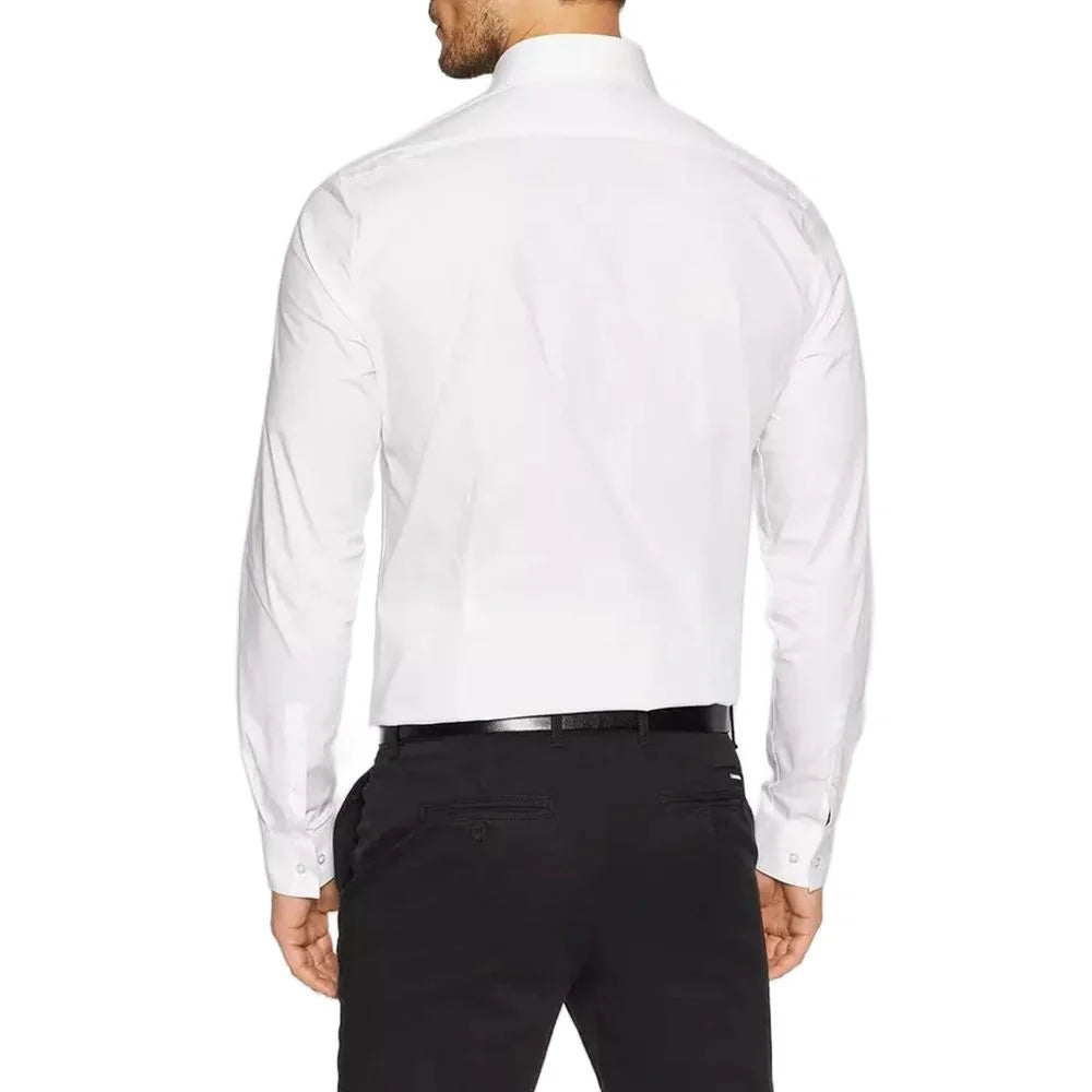 Calvin Klein White Cotton Shirt - 40