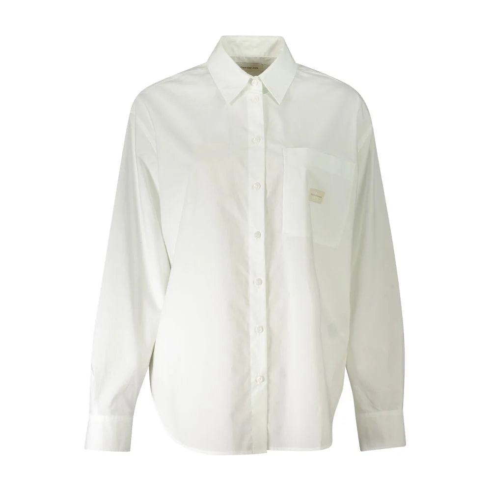 Calvin Klein White Cotton Shirt - Shirts