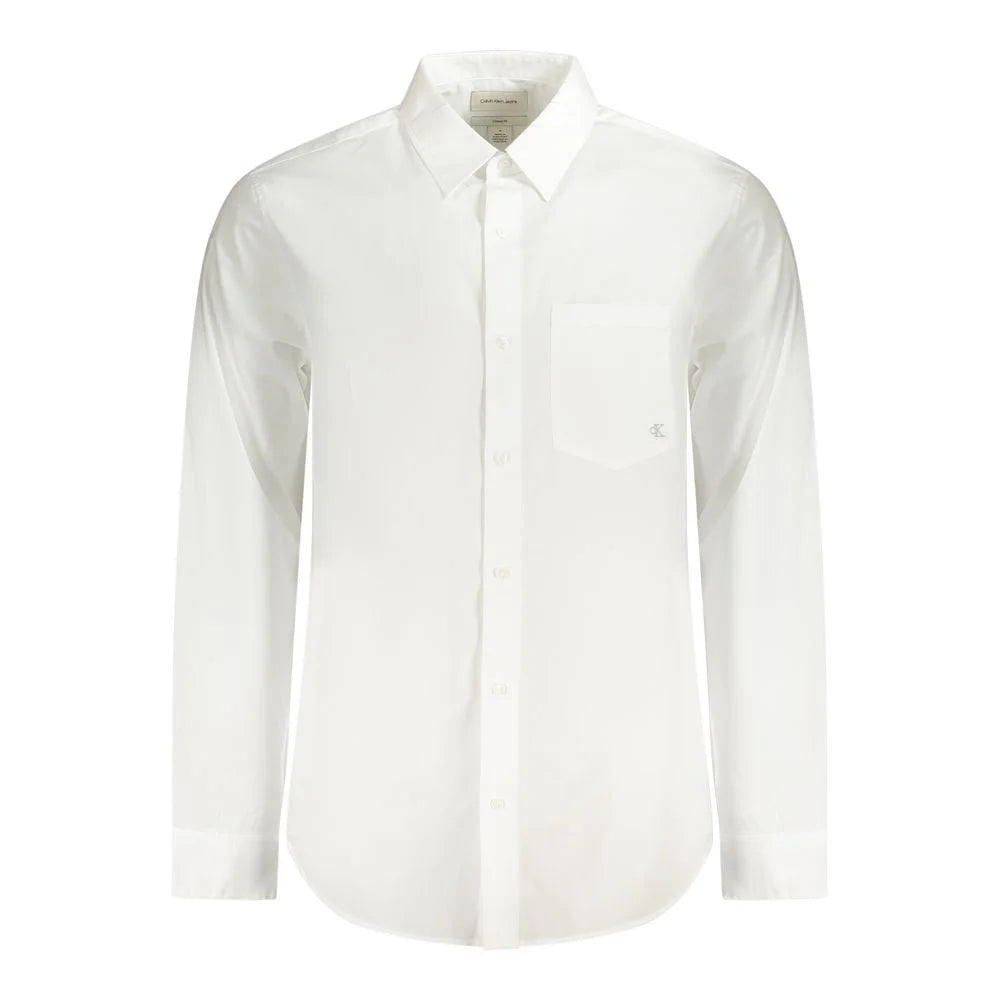 Calvin Klein White Cotton Shirt - Shirts