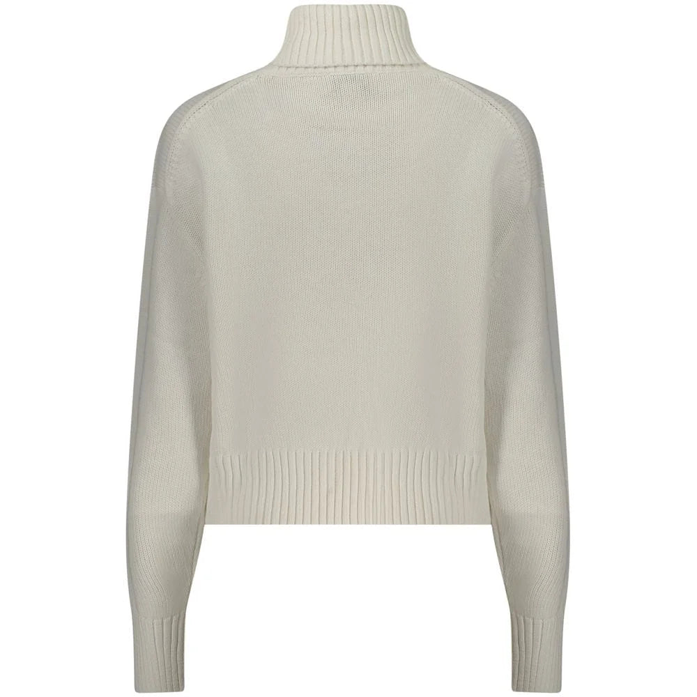 Calvin Klein White Cotton Sweater