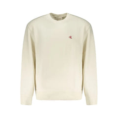 Calvin Klein White Cotton Sweatshirt