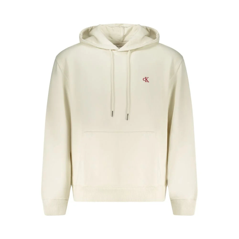 Calvin Klein White Cotton Sweatshirt