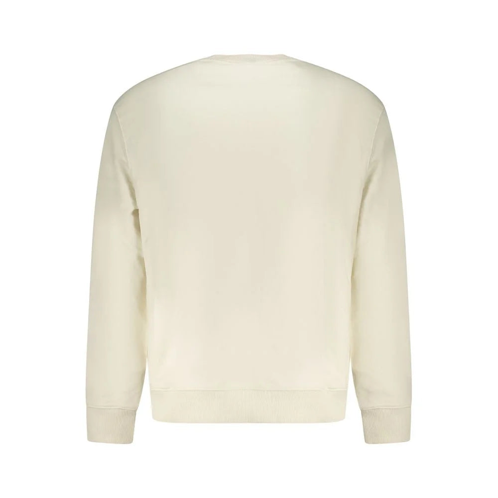 Calvin Klein White Cotton Sweatshirt