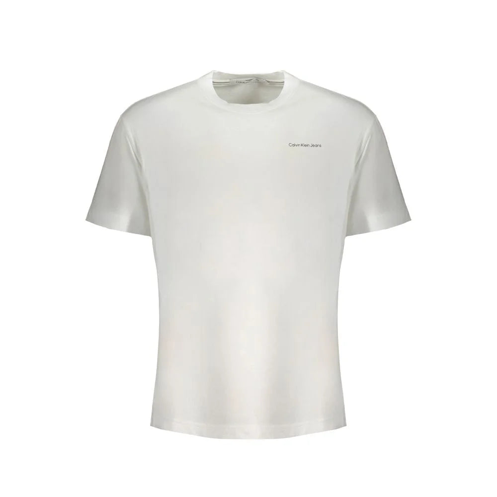 Calvin Klein White Cotton T-Shirt - XL - T-Shirts