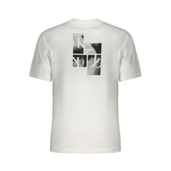 Calvin Klein White Cotton T-Shirt - XL - T-Shirts