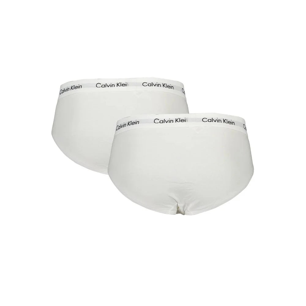 Calvin Klein White Cotton Underwear - Briefs