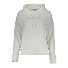 Calvin Klein White Cotton Women Sweater - Hoodies