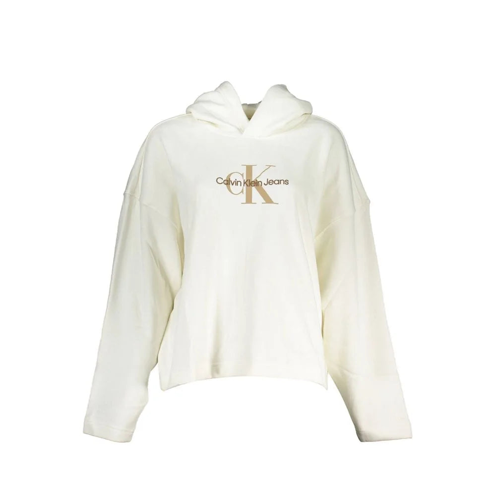 Calvin Klein White Cotton Women Sweater - S - Sweaters