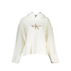 Calvin Klein White Cotton Women Sweater - S - Sweaters