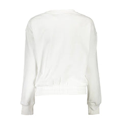 Calvin Klein White Cotton Women Sweater - Sweatshirts