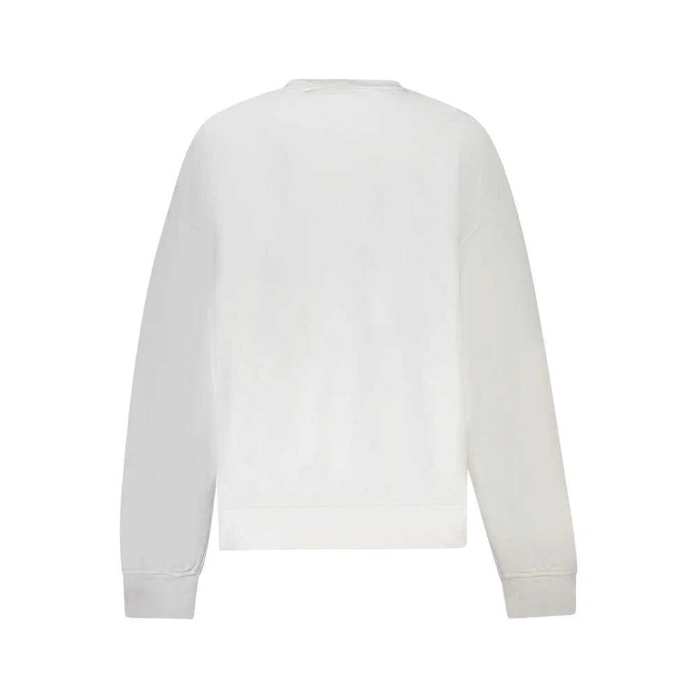 Calvin Klein White Cotton Women Sweater - Sweatshirts