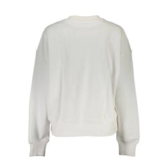 Calvin Klein White Cotton Women Sweater - XL - Sweatshirts