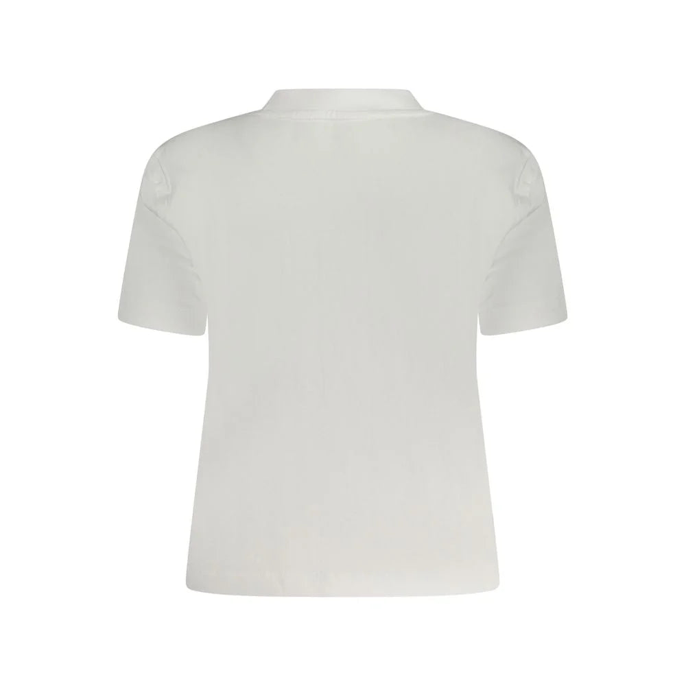 Calvin Klein White Cotton Women T-Shirt - L - T-Shirts