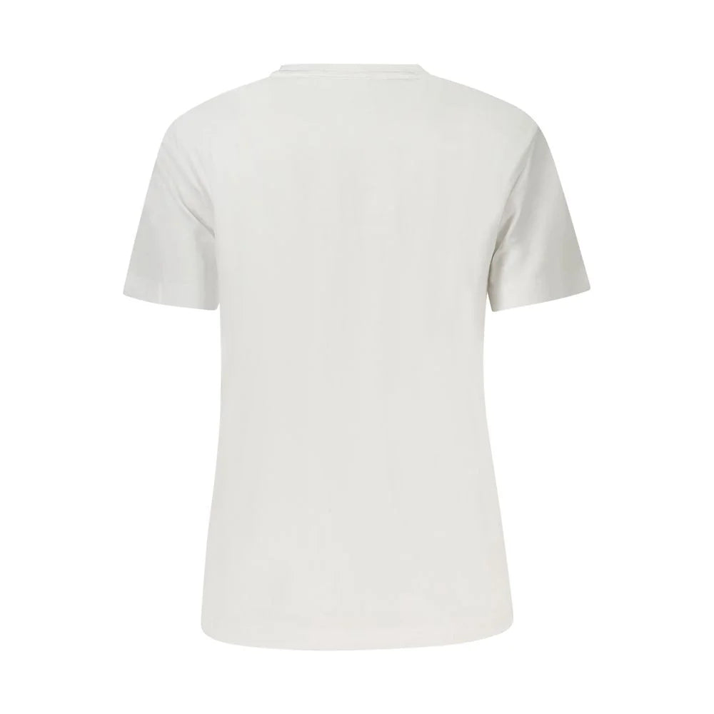 Calvin Klein White Cotton Women T-Shirt - T-Shirts