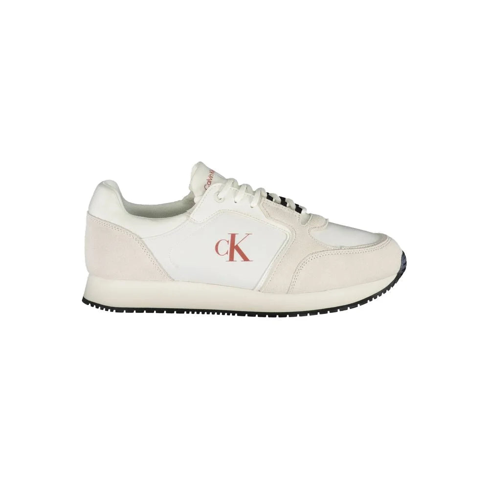 Calvin Klein White Leather Men Sneaker