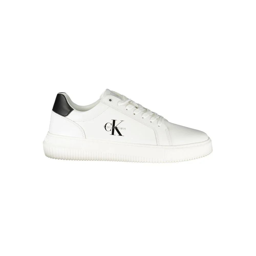 Calvin Klein White Leather Men Sneaker