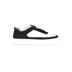 Calvin Klein White Leather Men Sneaker - Sneakers