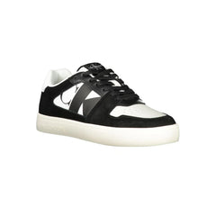 Calvin Klein White Leather Men Sneaker - Sneakers